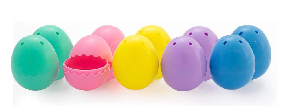 Paka! Egg Capsules (Jagged Cut) 5 Assorted Colors 100 Count